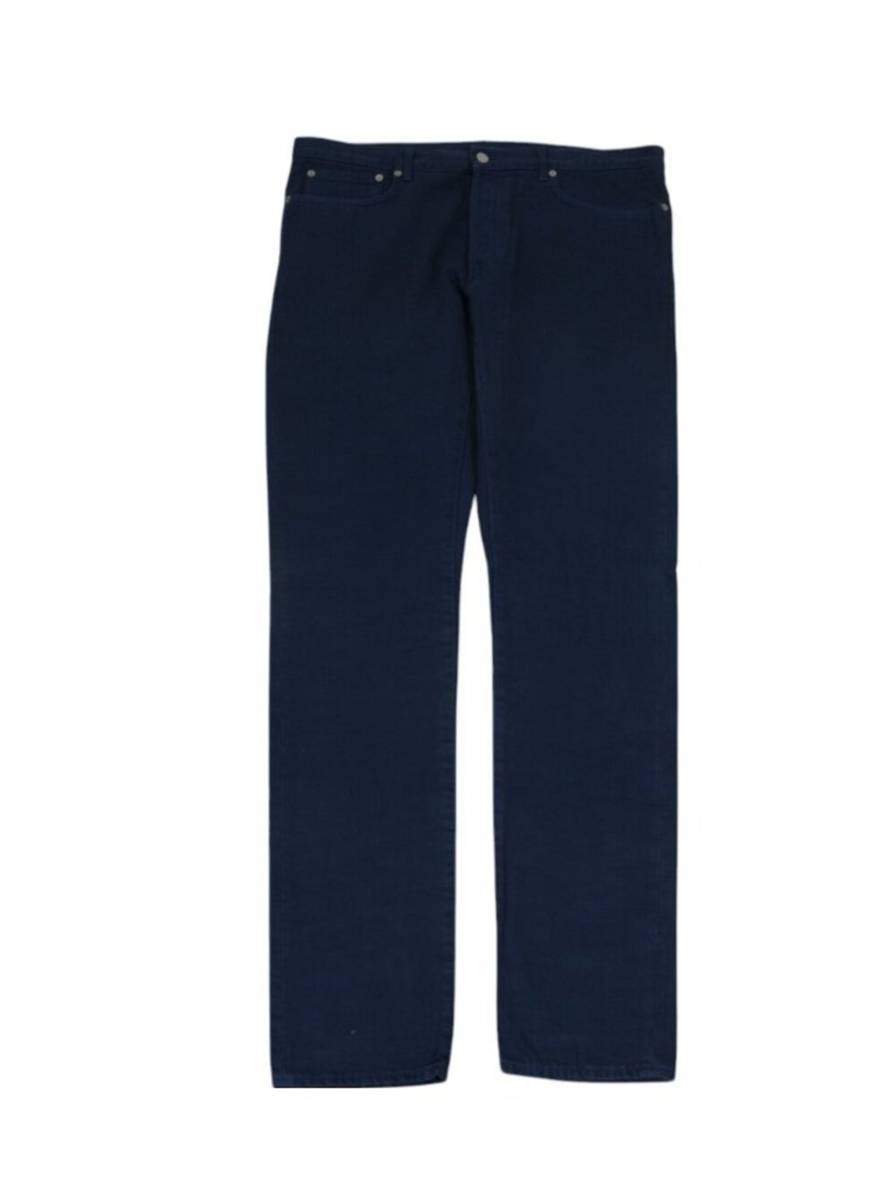 Dior Men Blue Jeans Size 36x37 Skinny Denim 5 Pocket Pants Straight Leg